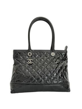 Chanel Matelasse Tote Bag Cambon Black #285234C79B